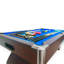 Table de billard professionnelle 8 pi avec feutre bleu, retour de balle et accessoires complets