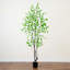 Faux arbre enkianthus 96 po en doublure de pot