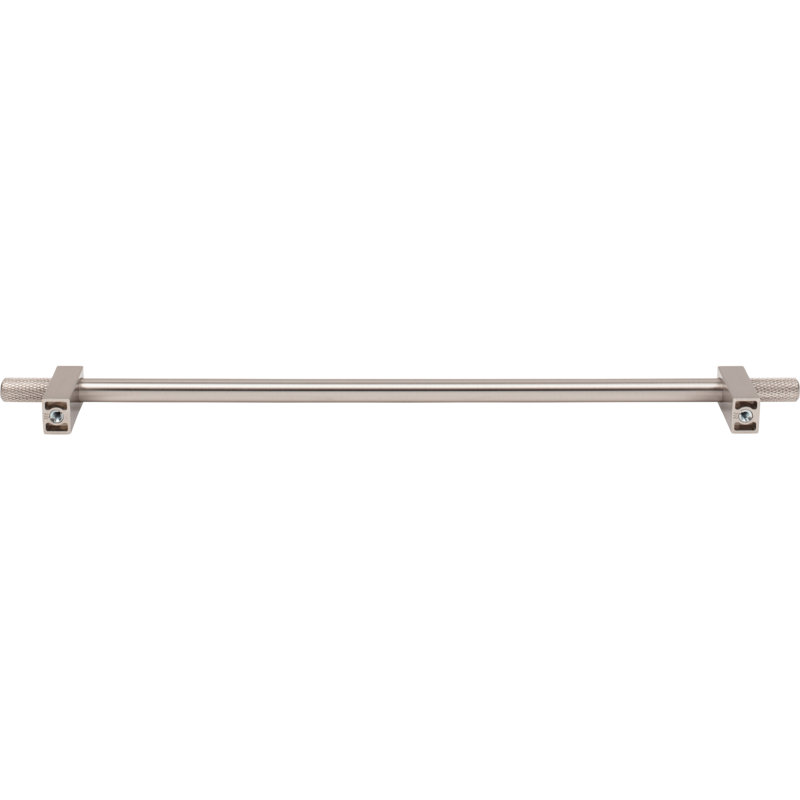 Larkin 4 Knurled Ends Bar Pull, 5 1/16", Satin Nickel