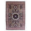 Hand Knotted Wool Area Rug in Sea Green And Beige