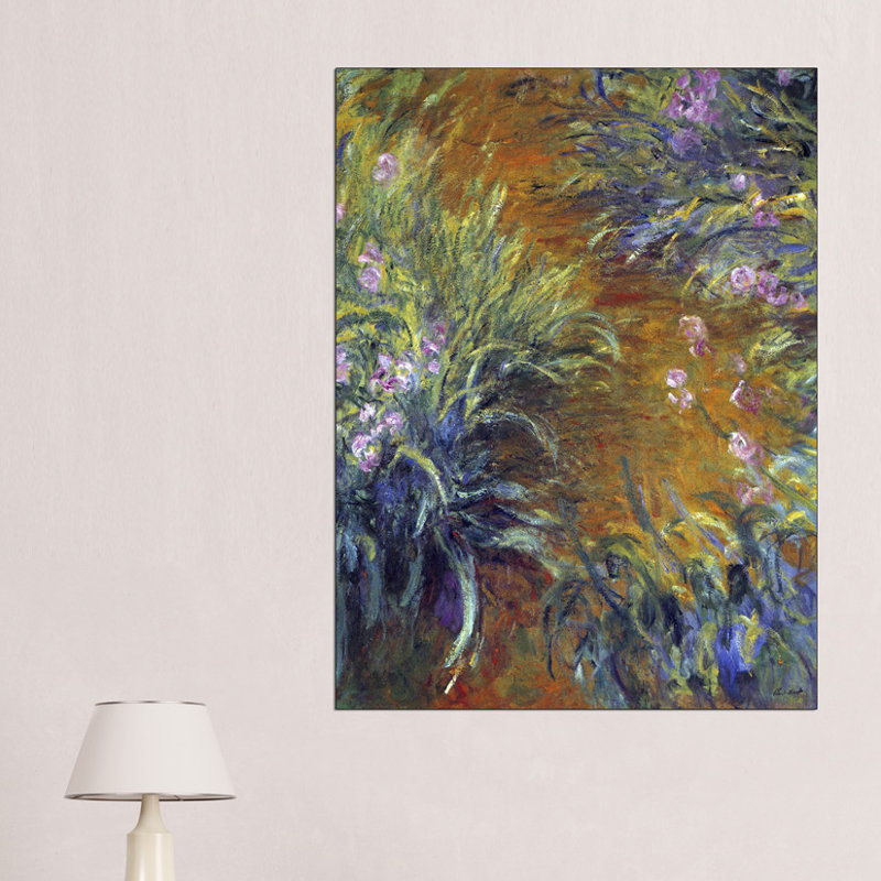 Claude Monet - Wrapped Canvas Painting, 120cm H x 90cm W x 1.8cm D