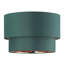 Modern Cotton Fabric Double Tier Ceiling Shade with Shiny Inner-98656001-73565373