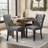 Tufted Velvet Wing Back Side Dining Chairs-747323165-747323155