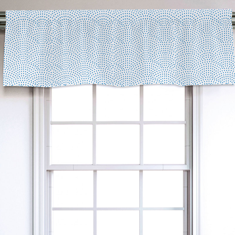 Sateen Ruffled Window Valance