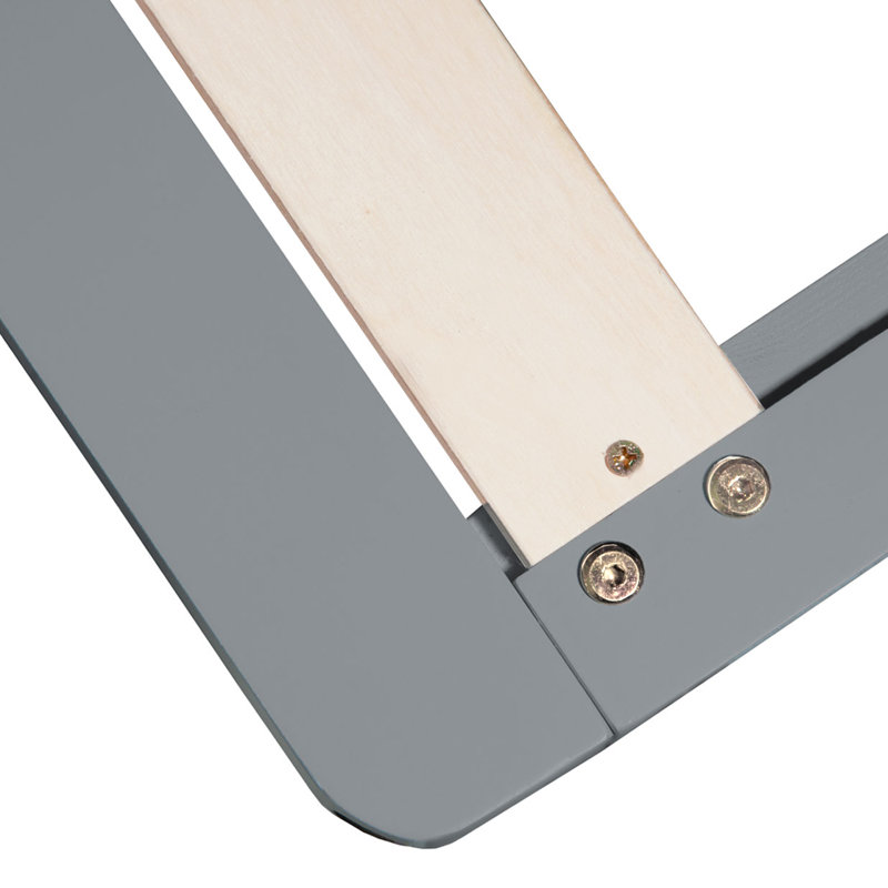 Genessa Solid Wood Bed, 140 x 200cm