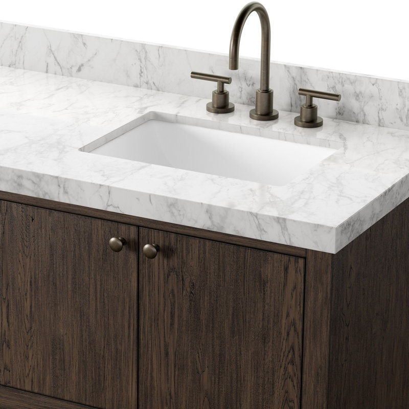 Anthem Double Vanity, Satin Espresso Oak