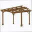 Pergola arquée, treillis de jardin pour l'extérieur
