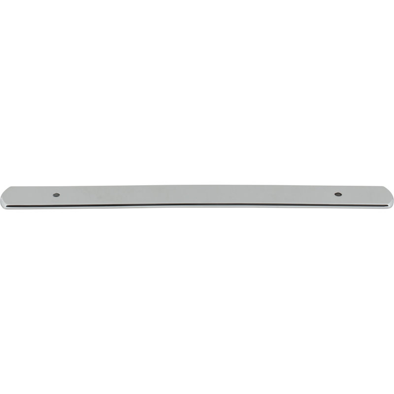 Wescott Pull Backplate, Polished Chrome