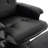 Meleri Leather Recliner Chair with Ottoman, 360° Swivel Living Room Chairs