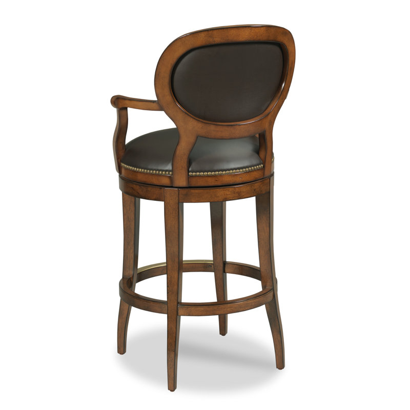 Bordeaux Swivel Upholstered Counter Stool, Bar Stool (30" Seat Height)