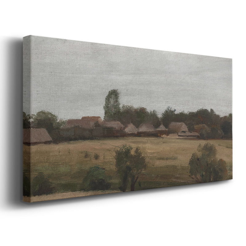 Série paysage - MC XXVII - Toile tendue avec châssis - Prêt à accrocher, H 16 po x l 32 po