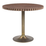 Nomi Round Solid Oak Dining Table