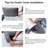 83" W  Modern Living Room Farmhouse Performance Upholstery Faux Leather Sofa Couch with 3 in 1 Pillows-1082330002