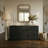 63" W 9-Drawer Sideboard with Metal Slides & Decorative Scalloped Design-207520135