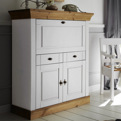 Kelly Solid Wood Solid Wood Secretary Desk
