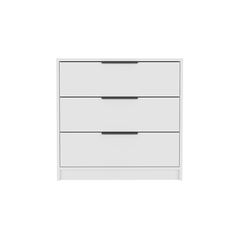 Commode 3 tiroirs Kaia, plateau supérieur