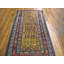 Small Tribal Geometric Antique Yellow Gold Color Caucasian Seychour Wool Pile Rug