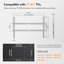 VonHaus Single Screen Wall Mount