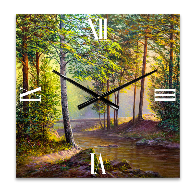 Horloge murale matinale, Moyen