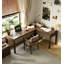 Bureau de coin en pin massif de style rétro-1580371239
