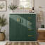 Meuble-lavabo de salle de bain de 76 cm (30 po) avec lavabo en céramique, cadre en bois, armoire de rangement autoportante avec 3 tiroirs et portes à fermeture douce-1847907232-1847907233