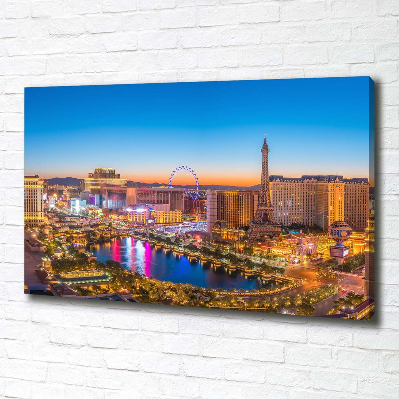 Las Vegas Usa - Wrapped Canvas Print