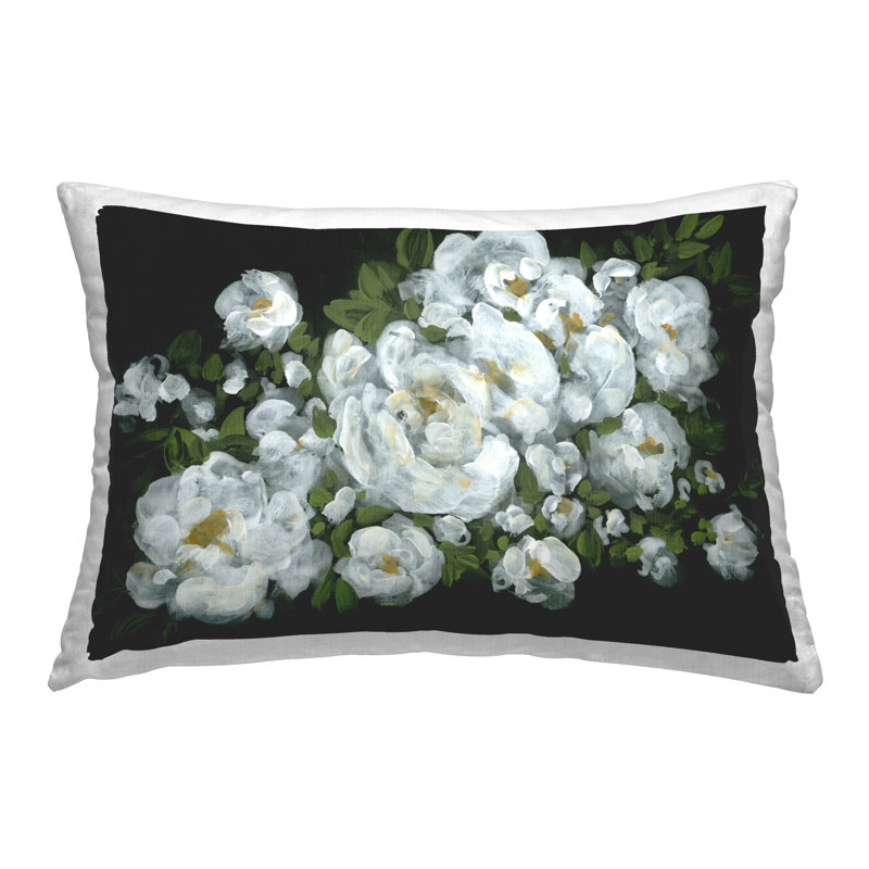 Coussin Midnight Blooming Roses