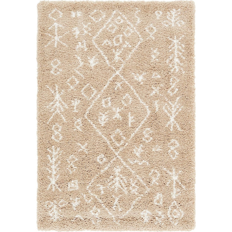 Abstract Indoor / Outdoor Rug, Rectangle 4' x 6'
