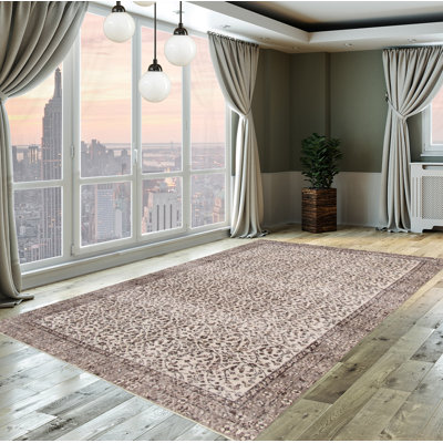 Tapis unique en laine noué à la main de style 2000S 5 pi 4 po x 8 pi 11 po Odelet