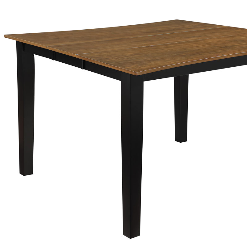 Joplin Extendable Wood Dining Table, 36" H x 54" W x 42" D