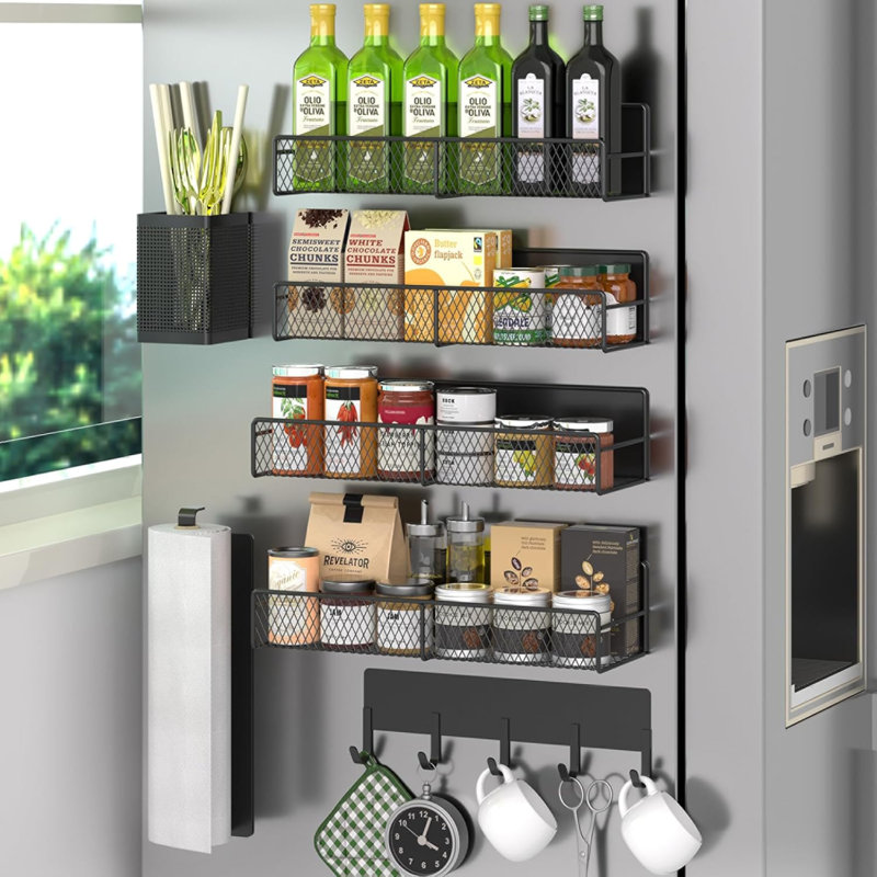 7 Pack Magnetic Spice Rack Organizer
