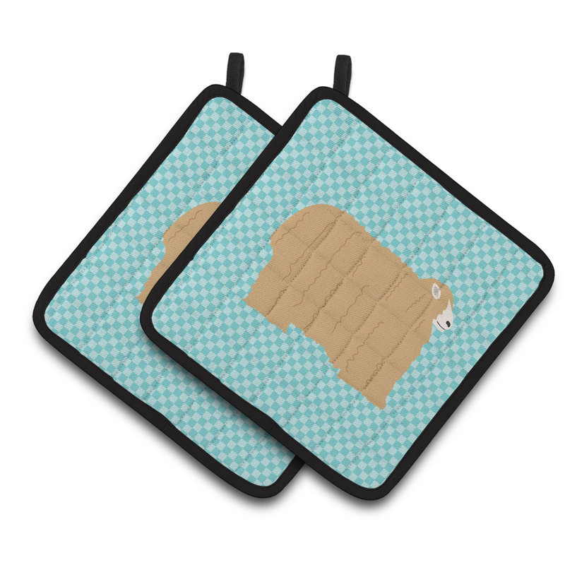 Caroline's Treasures Striped Polyester Potholder
