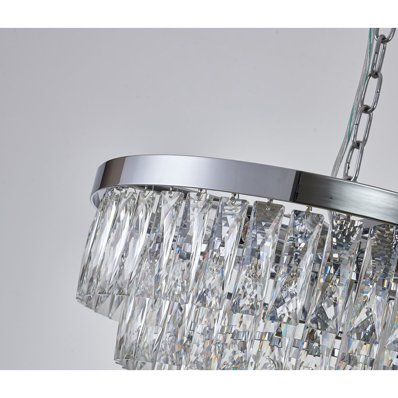 Lustre en cristal 3 lumières Cowgill