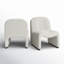 Chaise d'appoint 24 po Bayro-173170173-173170172