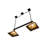 Mission 2 - Light Oil Rubbed Bronze Kitchen Island Pendant