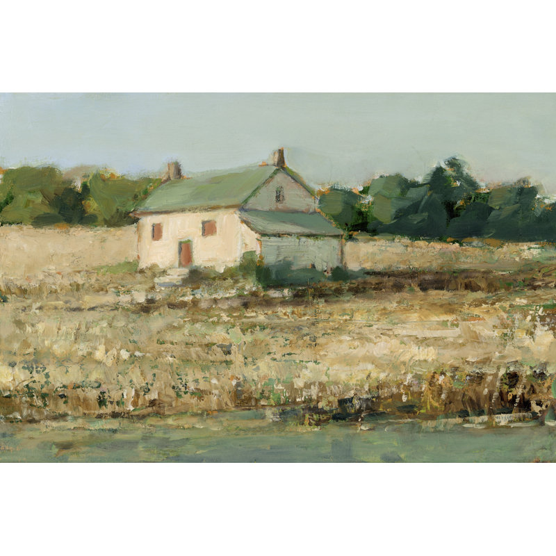 Artadius Prairie House I sur toile par Ethan Harper, L 18 po x H 12 po