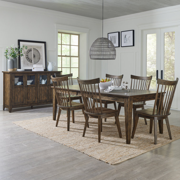 Jakeelah Rectangular Table Set w/ 18" Leaf