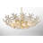 Kialey 4 - Light Ambry Gold Bowl Pendant