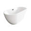 Baignoire 59 po en blanc brillant avec bordure 59 po-105508666