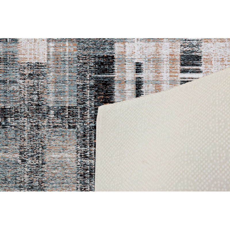 Tapis d'entrée de qualité supérieure, 31,5 po x 59,1 po | 100% polyester, hauteur des poils de 0,4 po, antibactérien et envers en PVC antidérapant | Conception tissée avec impression numérique 3D, lavable à la machine, idéale pour la décoration intérieure et les vestibules