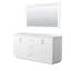 Strada 65.25'' Double Bathroom Vanity Base Only-223181808