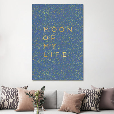 Moon Of My Life by Orara Studio - Wrapped Canvas Print