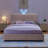 Full Size Kids Upholstered Bed With Oversized Rabbit Ear Headboard, Led Light & 4 Storage Drawers, Boucle Fabric (79.5''X55.75''X41'')-164909489-164909486