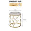 Side Table with Storage