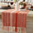 Leore Striped 100% Cotton Table Runner-1551842438-1551842433