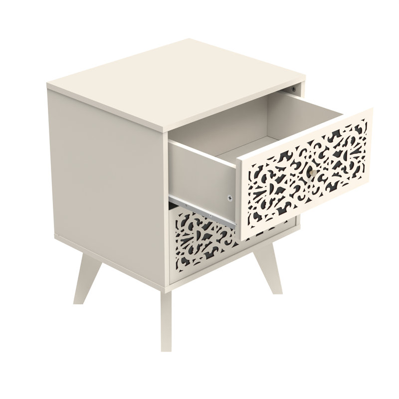 Arrastia 2 Drawer Nightstand (Set Of 2)