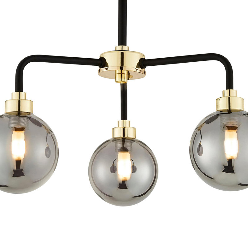 Bainville Glass Semi Flush Mount