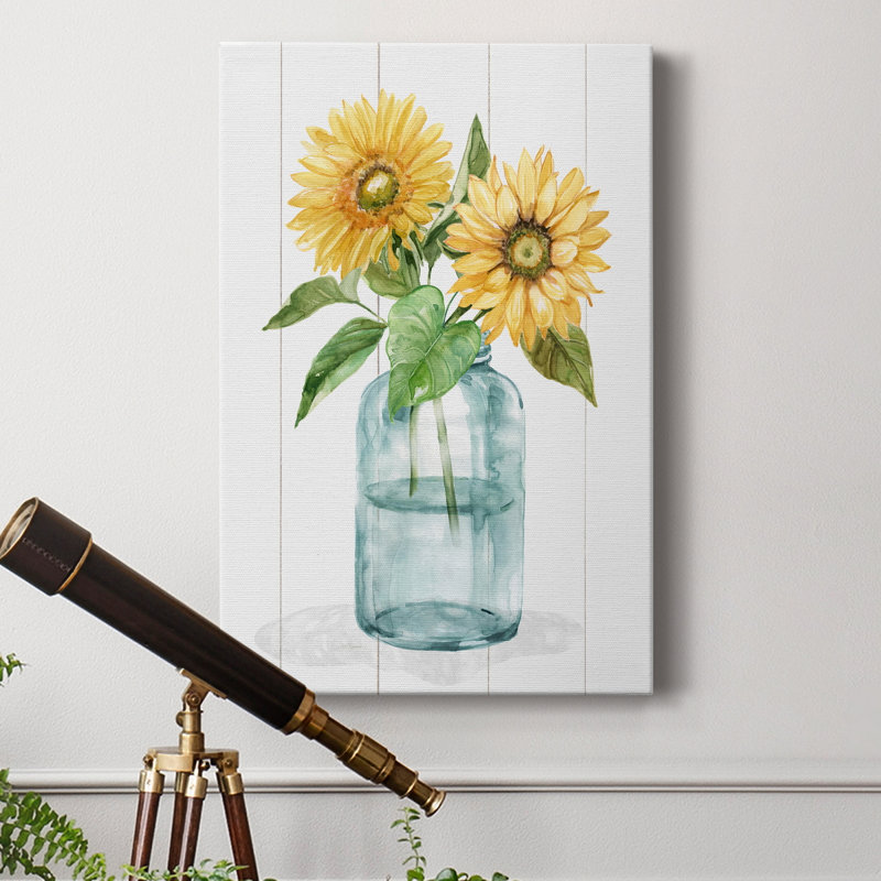 Sunny Day I - Impression sur toile tendue, H 60 po x l 40 po x P 1 po