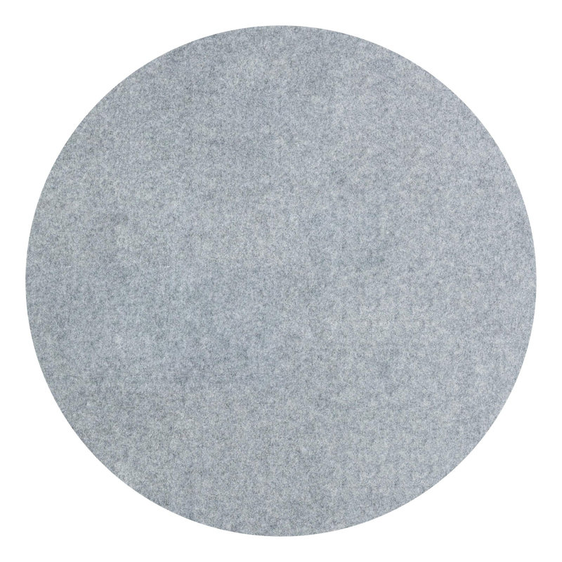 Sous-tapis Hokku Designs Timora, Rond 4 pi 11 po