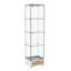 Vitrine moderne en verre avec tiroir-643707645